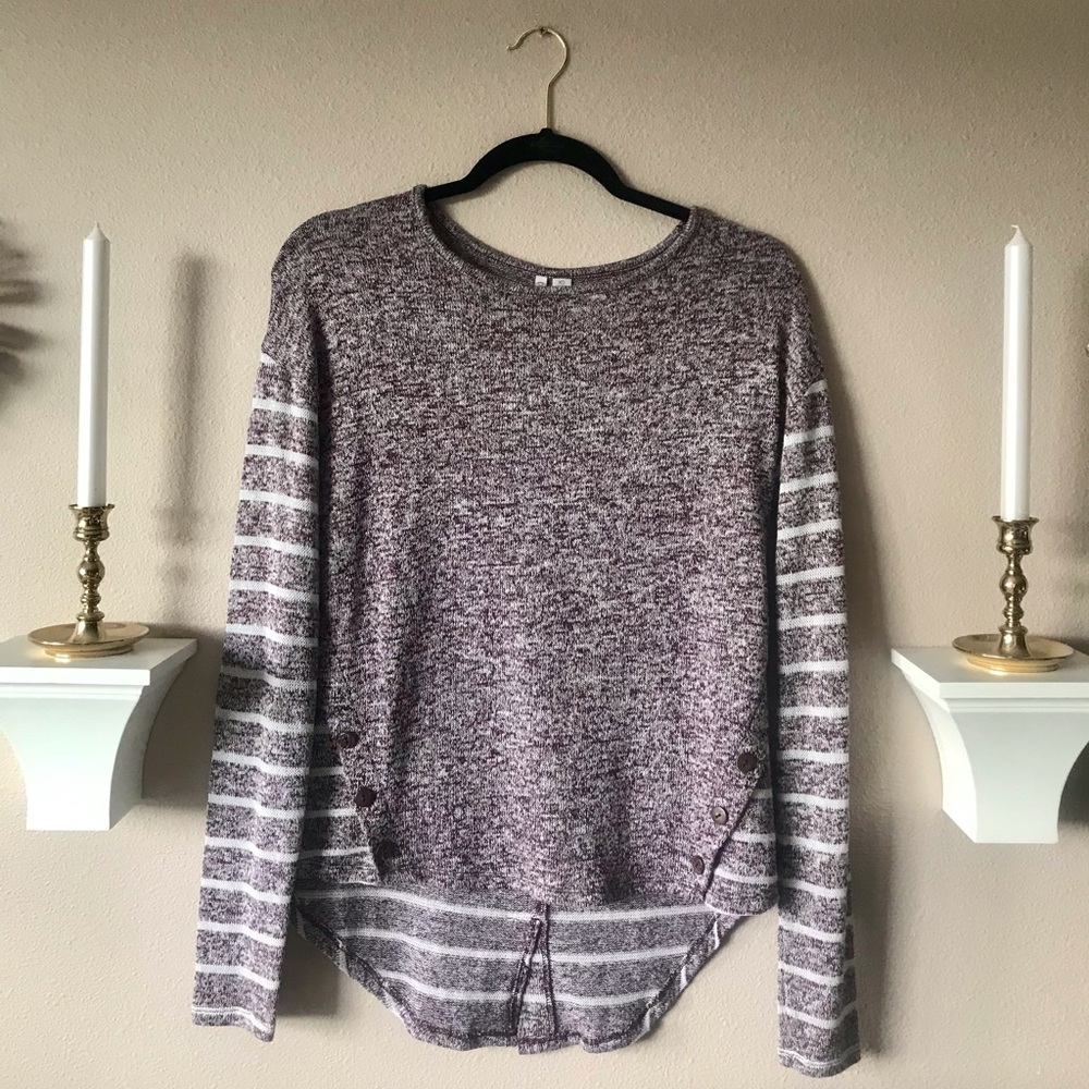Striped Long Sleeve Top